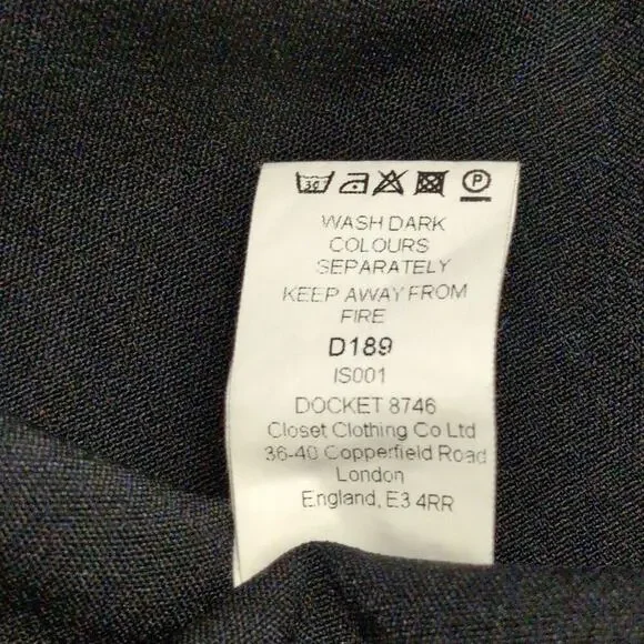 Closet London Black Sleeveless Fit and Flare Pleated Skirt Dress Size 10 - Picture 10 of 11